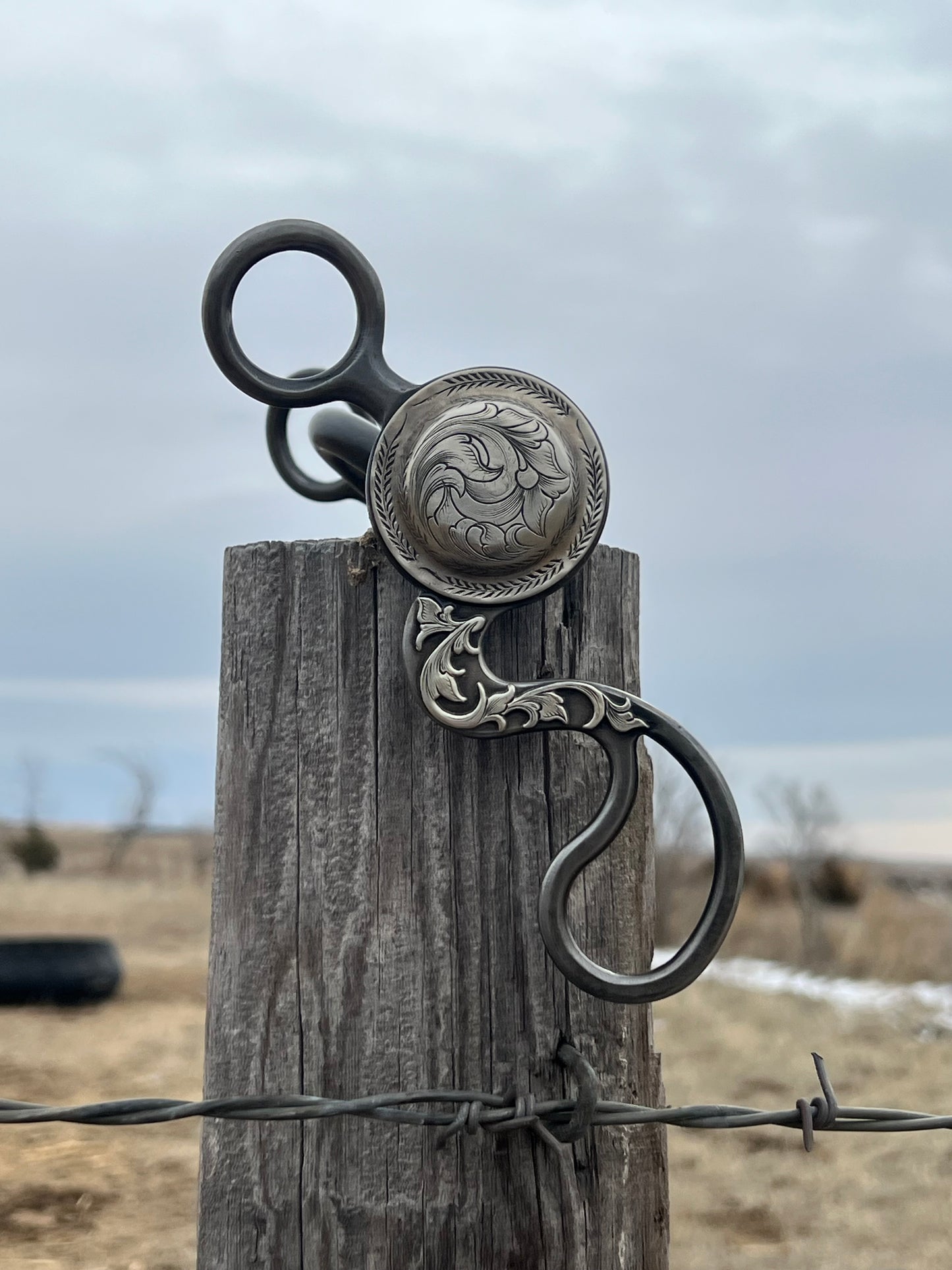 Klapper 27 style mouthpiece on concho Calvary shank