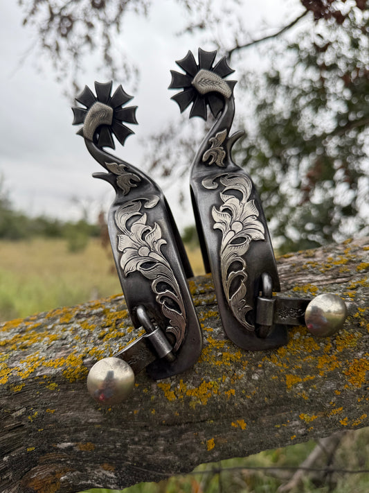 Men’s single mounted spurs