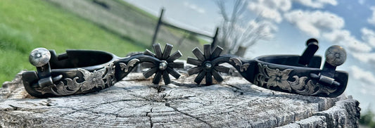 Single mounted men’s spurs