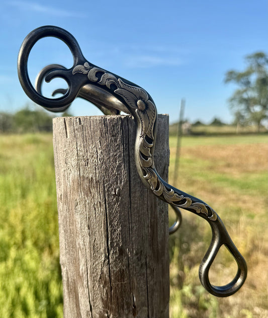 Trigger bridle ring Stiff bit with 27 mouthpiece